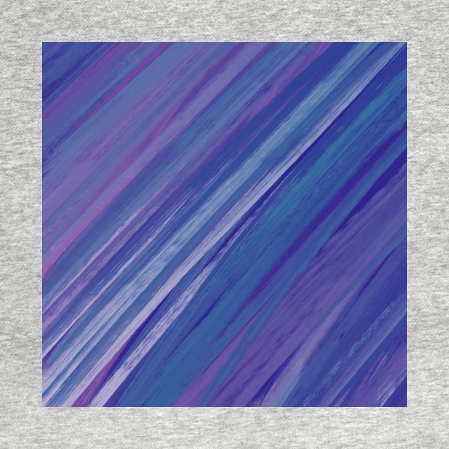 Acrylic brush strokes - purple and blue by wackapacka